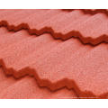 Building Roofing Materials Stone Coated Steel Shingle Roof Tiles